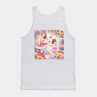 An Adventure between Ballet and Flowers #3 Tank Top